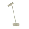 Tom Pro lámpara de mesa LED, color arena, altura 47cm, CCT, atenuador