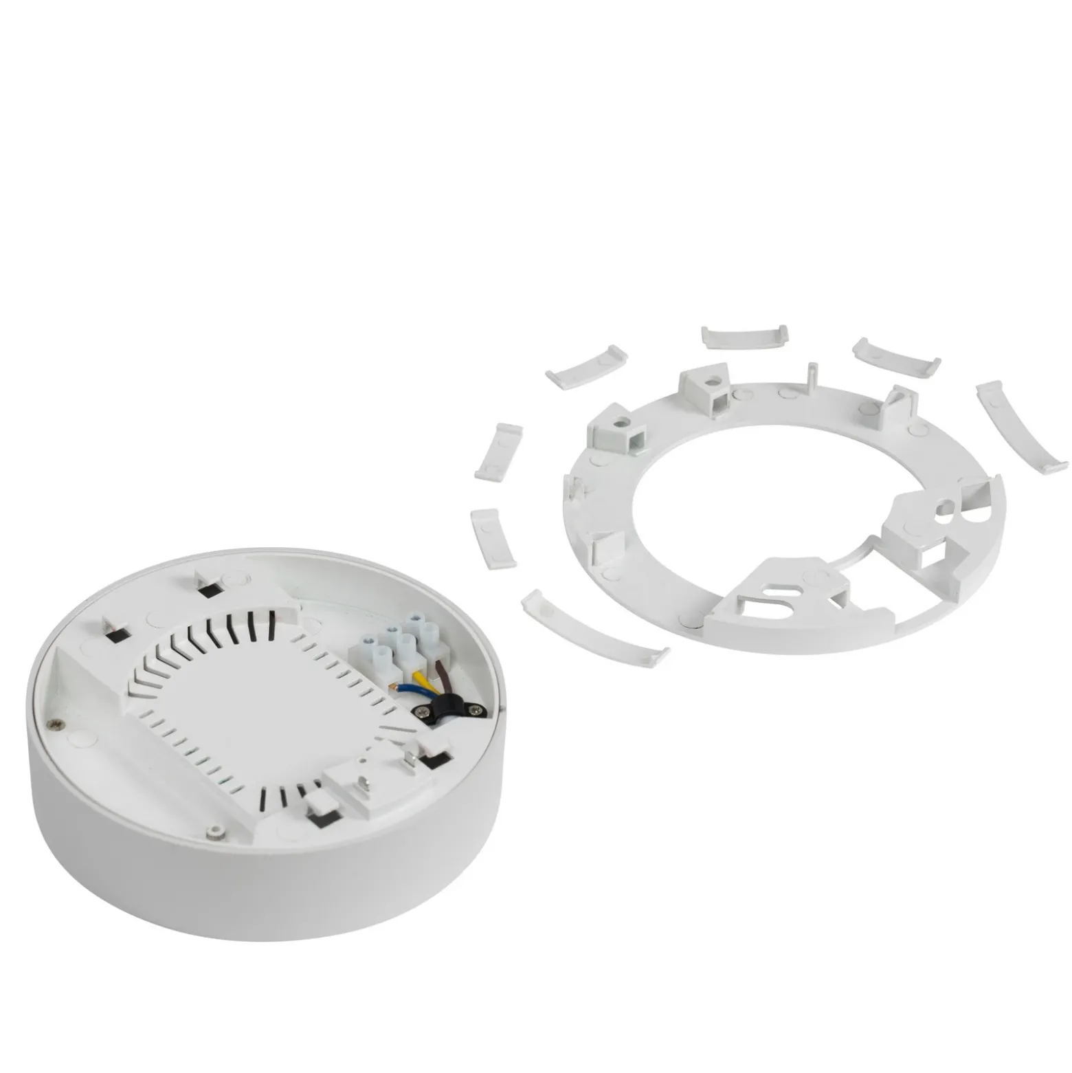 Transformador LED Lindby Lumaro, blanco, Ø 13 cm, 100W