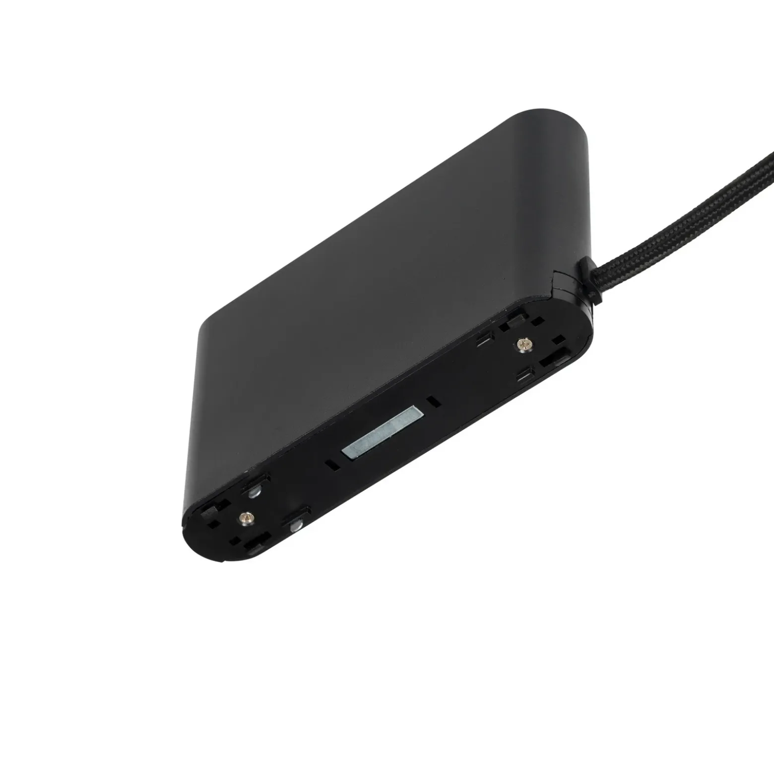 Transformador LED Lindby Lumaro, negro, longitud 55,5 cm, 100W