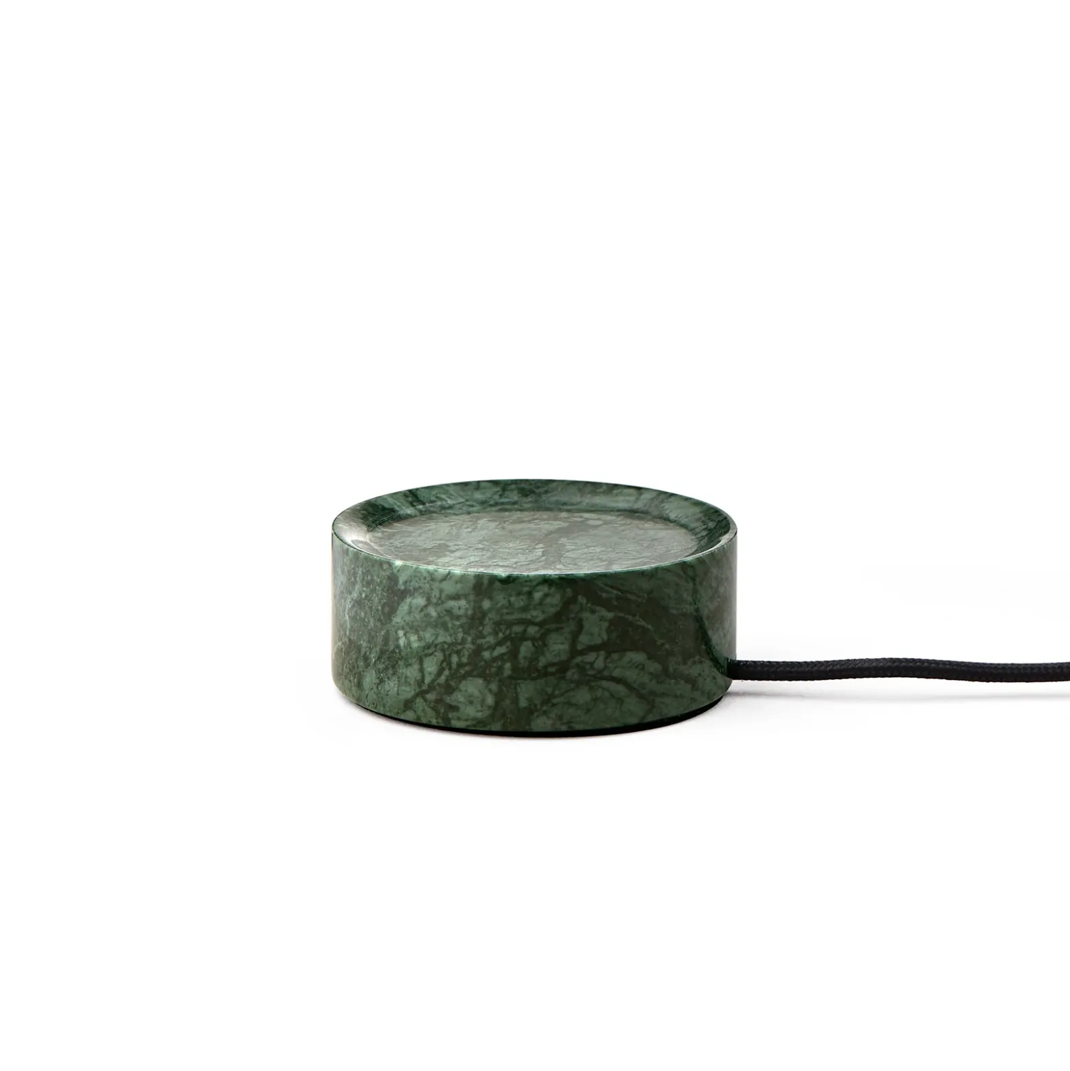 Trip LED lámpara de mesa recargable, verde / naranja, mármol, vidrio, IP44