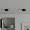 Tubo tubular LED downlight, negro
