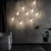 UMAGE Acorn lámpara colgante blanco/acero, 1 luz