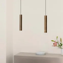 UMAGE Chimes lámpara colgante roble oscuro