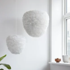 UMAGE Eos Evia colgante medium blanco/blanco
