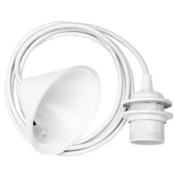 UMAGE Eos Evia colgante medium blanco/blanco