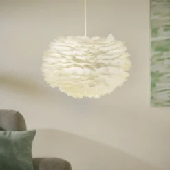 UMAGE Eos lámpara colgante medium, blanco