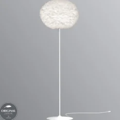 UMAGE Eos lámpara de pie blanco