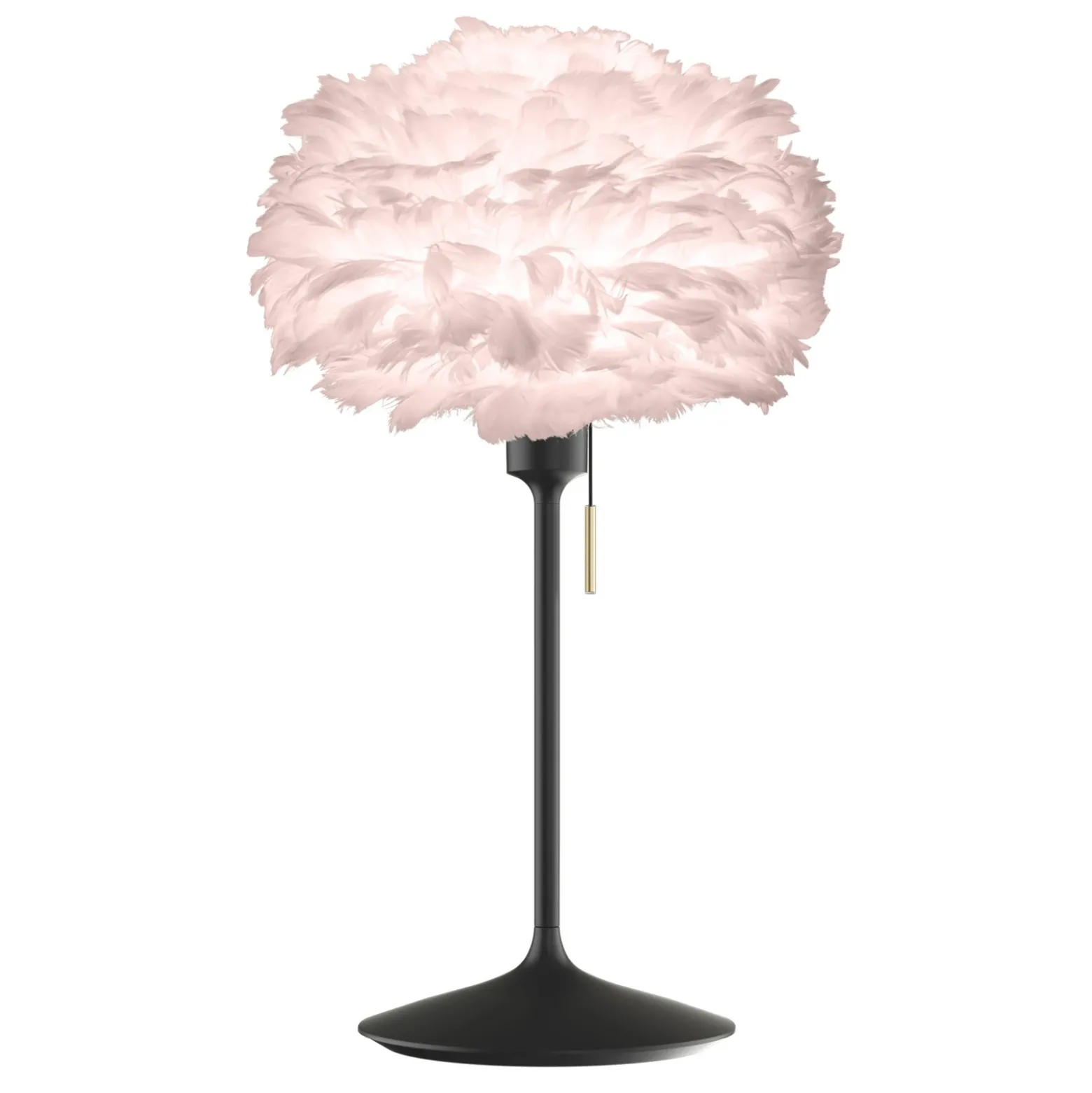 UMAGE Eos mini lámpara de mesa rosa/negro