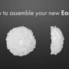 UMAGE Eos up - lámpara de techo de color blanco