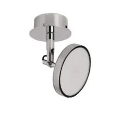 UMAGE foco LED Asteria Spot, Ø 12 cm, acero pulido