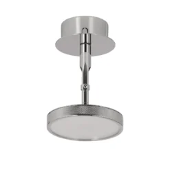 UMAGE foco LED Asteria Spot, Ø 12 cm, acero pulido