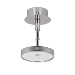 UMAGE foco LED Asteria Spot, Ø 12 cm, acero pulido