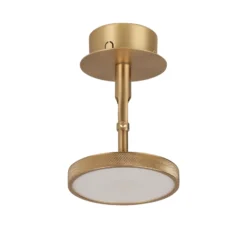 UMAGE foco LED Asteria Spot, Ø 12 cm, latonado