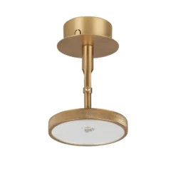 UMAGE foco LED Asteria Spot, Ø 12 cm, latonado