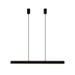 UMAGE Lámpara colgante LED Hazel Branch, negro/latón, 100 cm