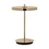 UMAGE Lámpara de mesa LED recargable Asteria Move latón pulido 31 cm