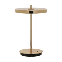 UMAGE Lámpara de mesa LED recargable Asteria Move latón pulido 31 cm