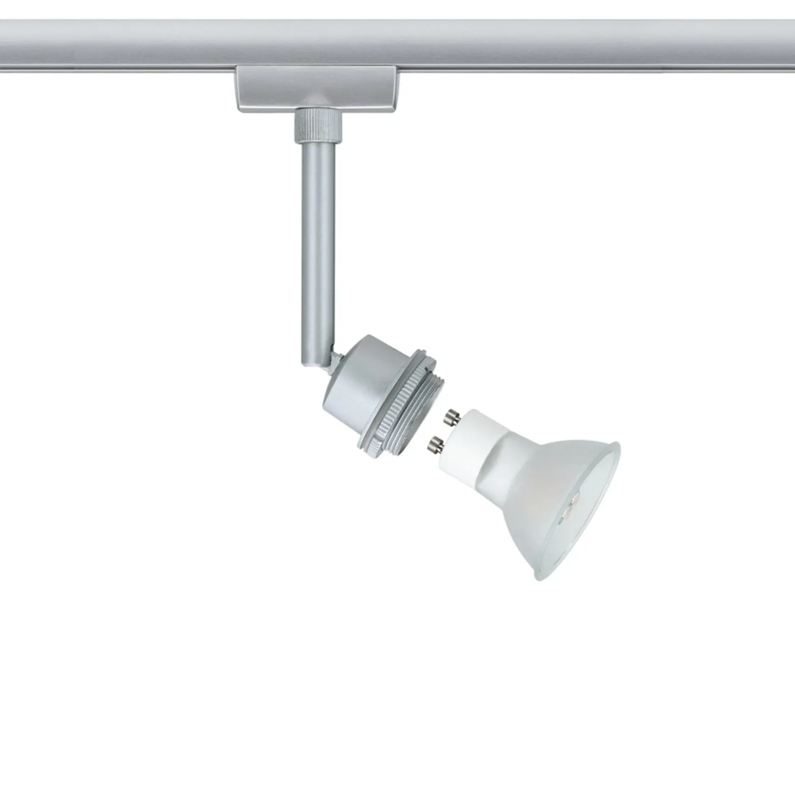 URail foco LED 3,5 W GZ10 cromo mate