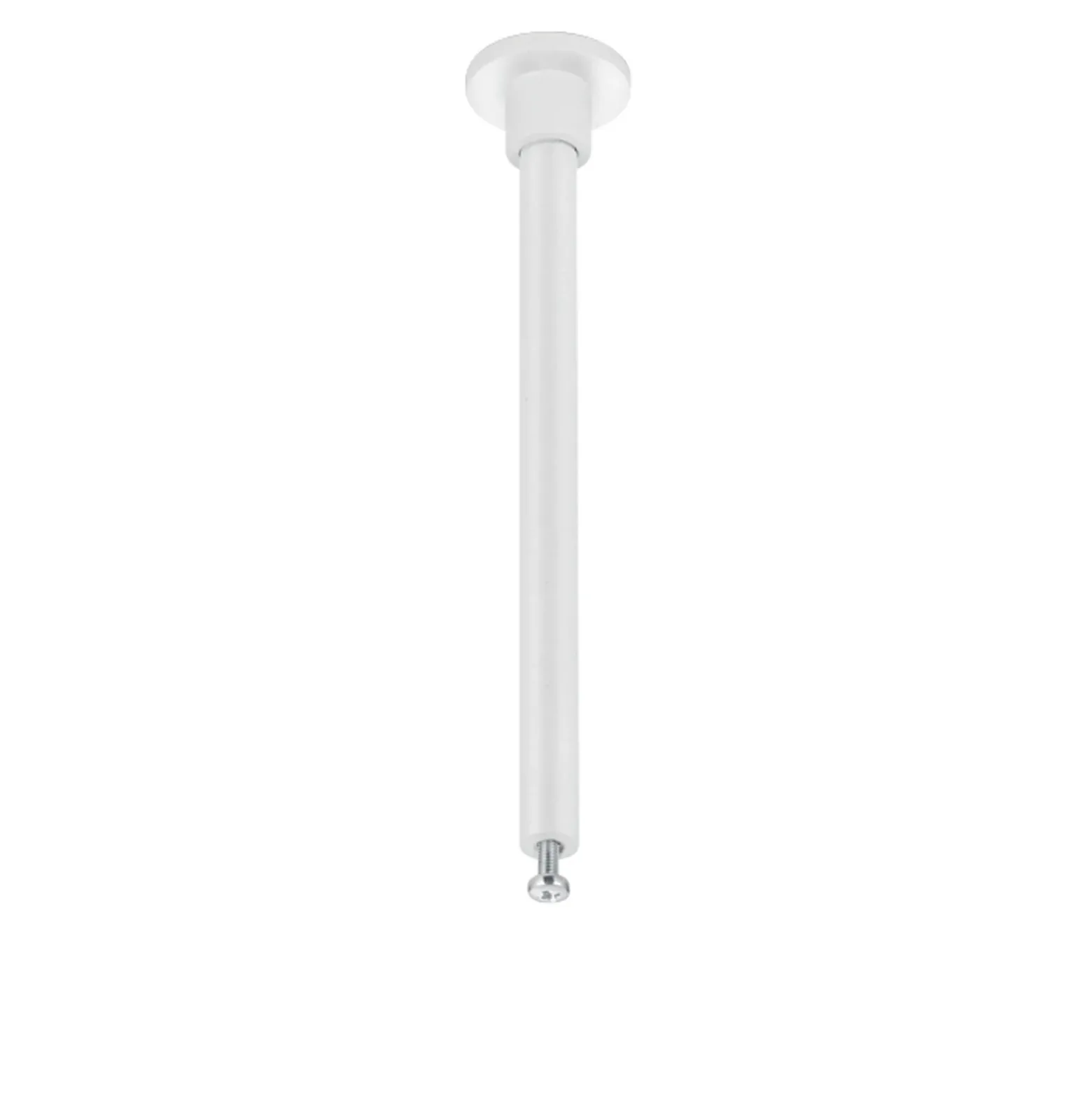 Varilla de montaje para carril DUOline, blanca, 12,5 cm
