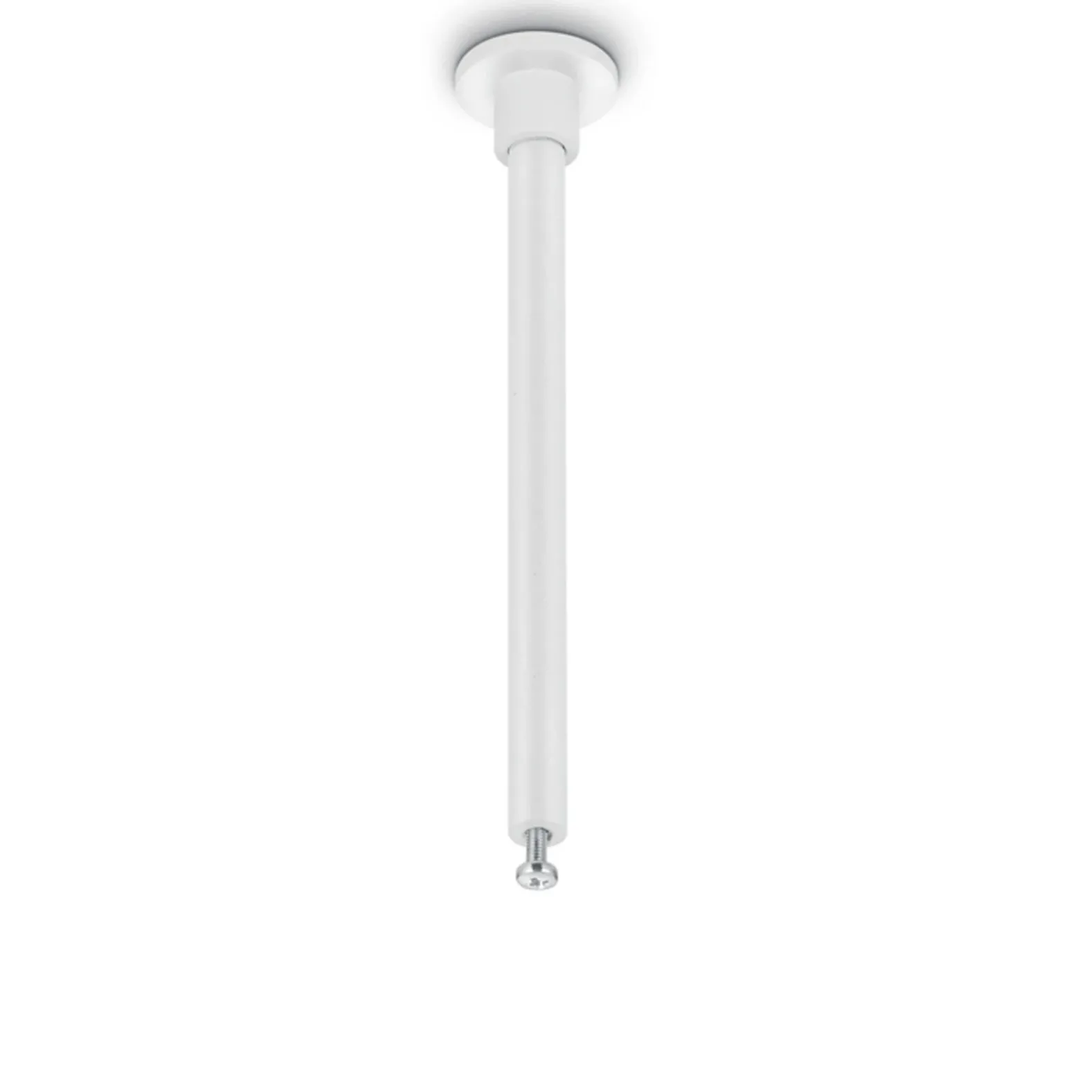 Varilla de montaje para carril DUOline, blanca, 12,5 cm