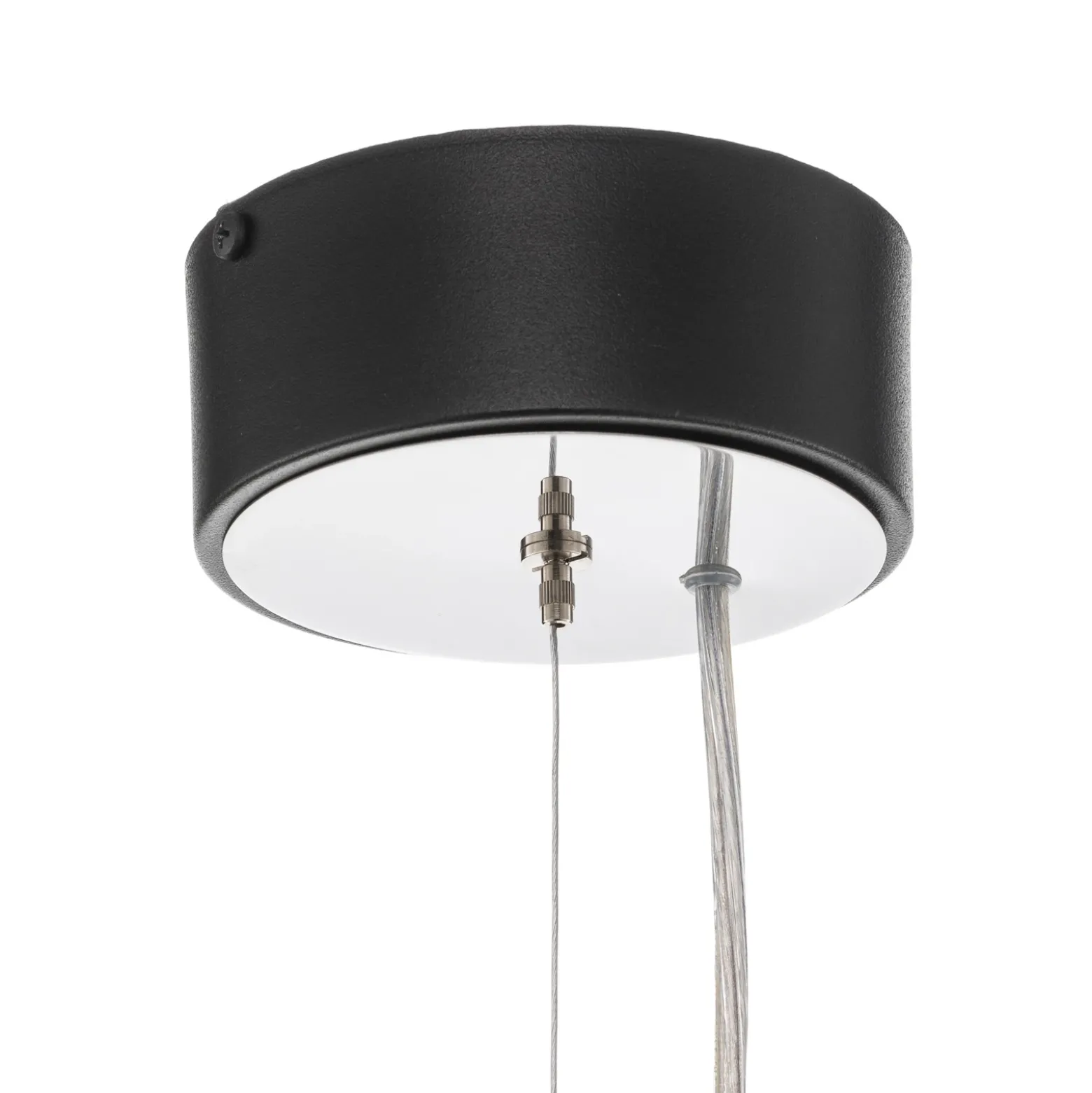 Vento lámpara colgante, negro, Ø 50 cm, metal, E27