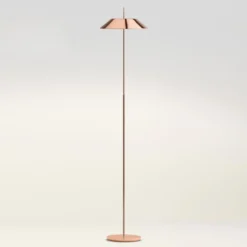 Vibia Mayfair - Lámpara de pie LED, cobre brillante