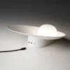 Vibia Musa 7404 lámpara de mesa, batería, blanco