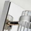 Wellington1 aplique para baño, cromo, 1 luz, altura 40 cm