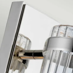 Wellington1 aplique para baño, cromo, 1 luz, altura 40 cm