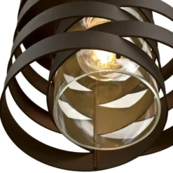 Westinghouse Charlize lámpara colgante con anillos de metal