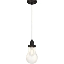 Westinghouse 633 lámpara colgante, bronce, transparente