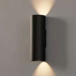 WEVER & DUCRÉ Ray mini 2.0, aplique de pared negro