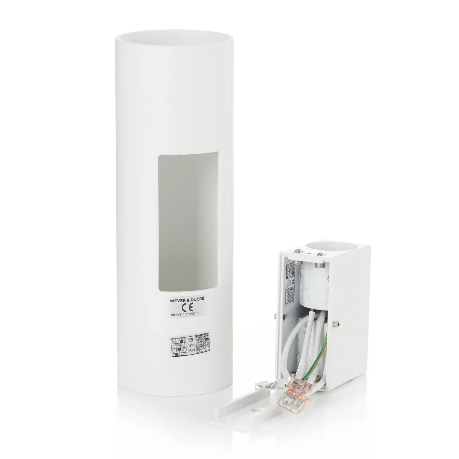 WEVER & DUCRÉ Ray mini 2.0 aplique de pared blanco
