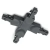 X-connector DUOline riel bifásico, negro mate