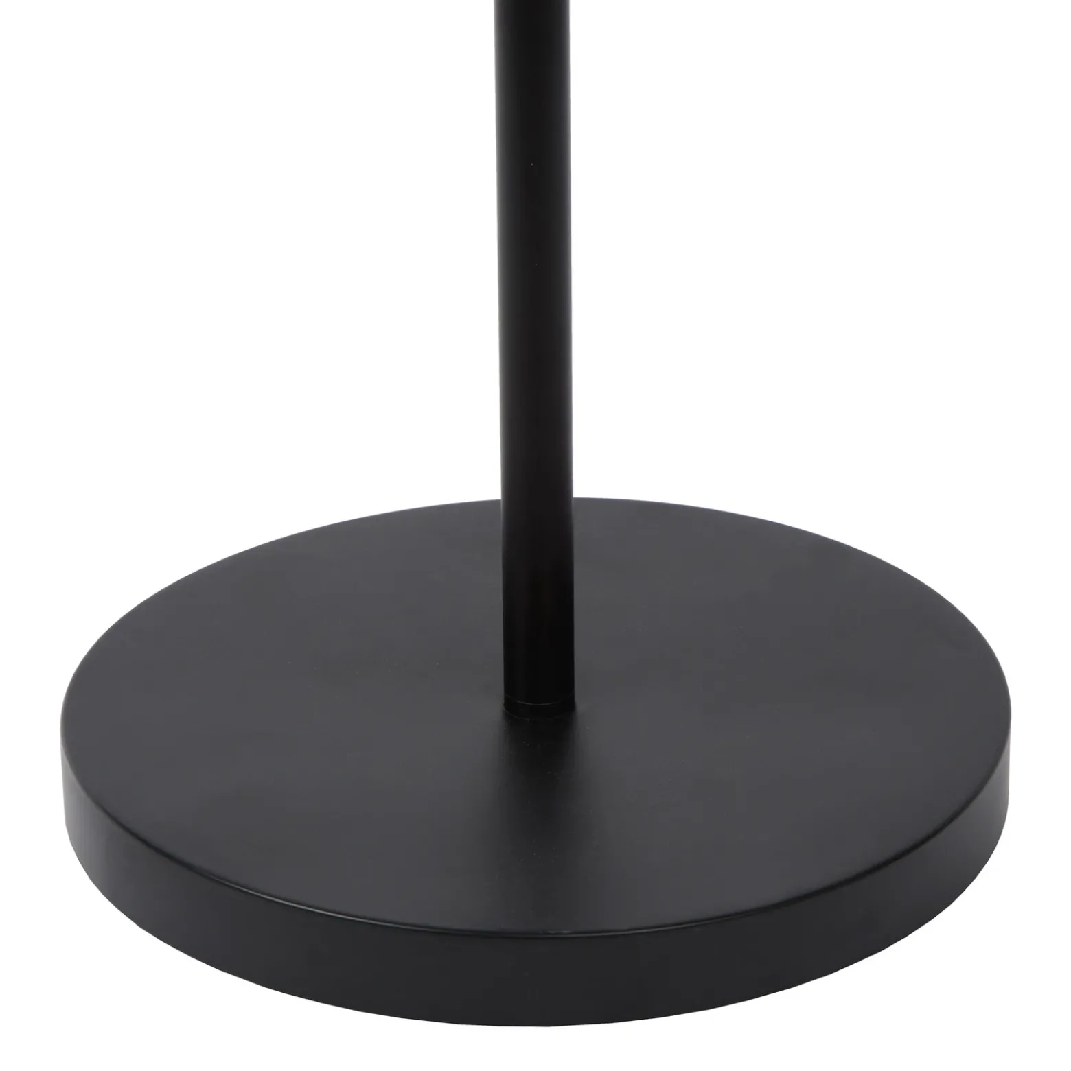 Zenith Lámpara LED de pie con lámpara de lectura LED, negro